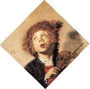 HALS, Frans Boy Playing a Violin Sweden oil painting reproduction